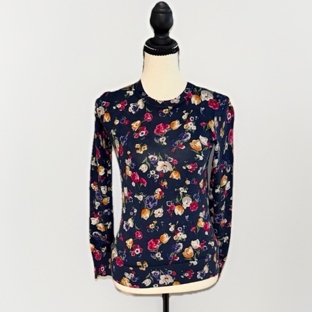 Lauren Ralph‎ Lauren Floral Sweater XS NWT